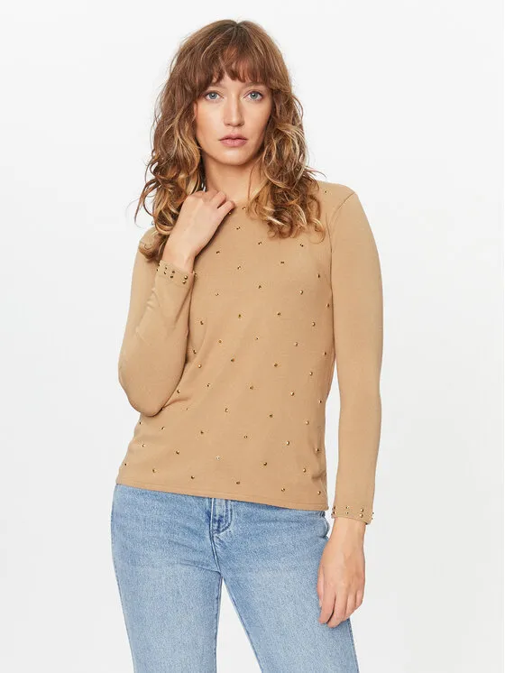 Pullover · Beige · Regular Fit