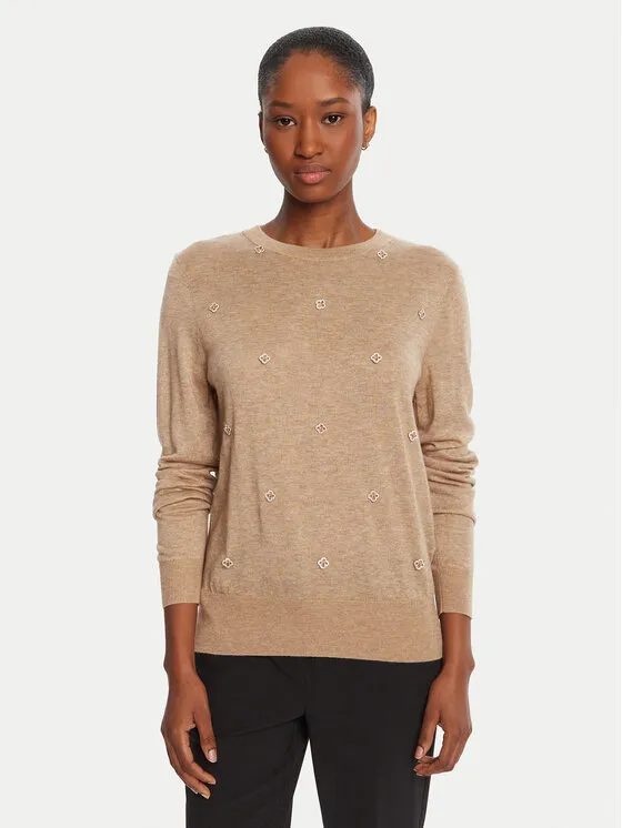 Pullover · Beige · Regular Fit