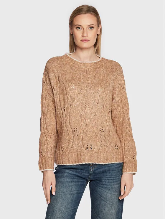 Pullover · Beige · Regular Fit