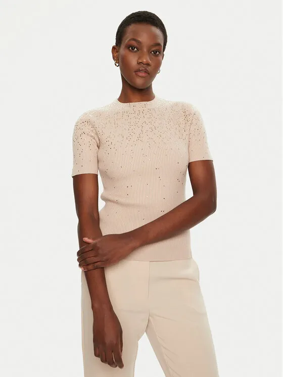 Pullover · Beige · Regular Fit