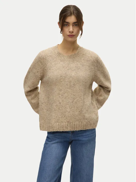 Pullover · Beige · Regular Fit