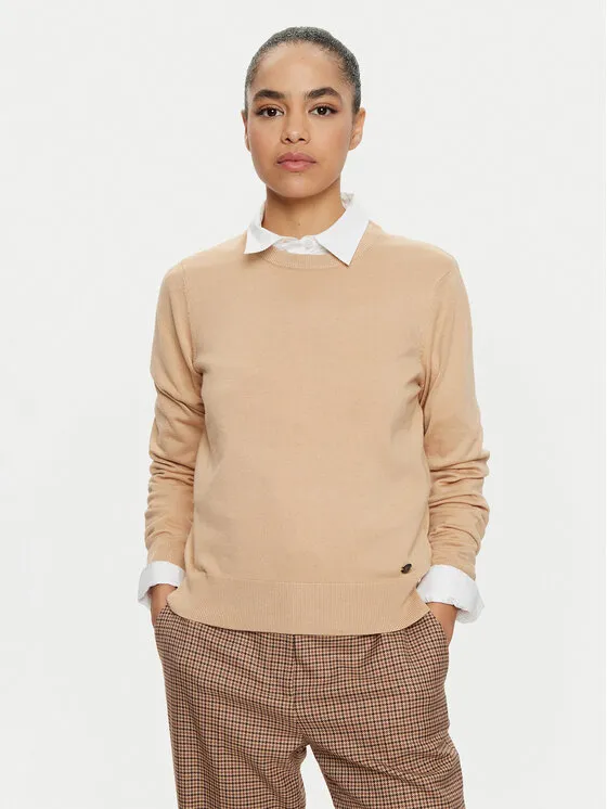 Pullover · Beige · Regular Fit