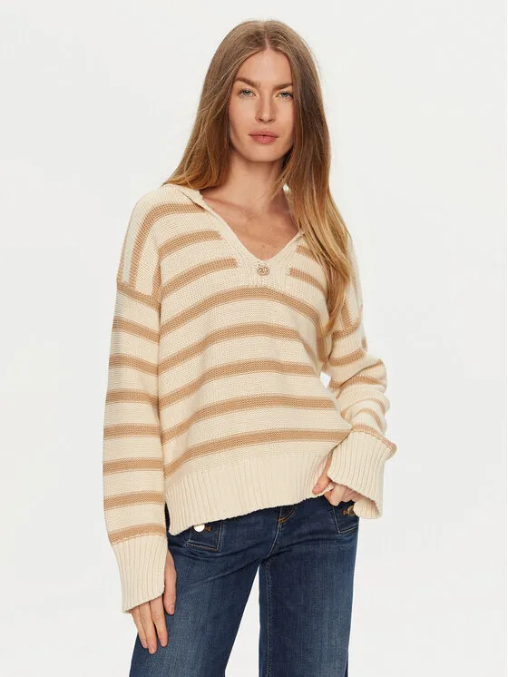 Pullover · Beige · Relaxed Fit