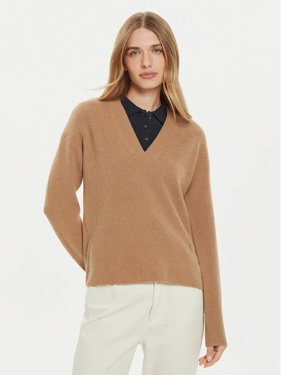 Pullover · Beige · Relaxed Fit