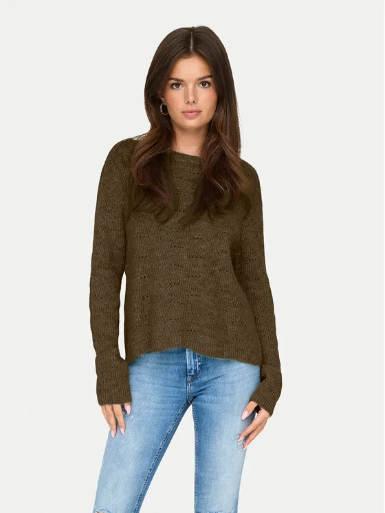 Pullover · Braun · Regular Fit