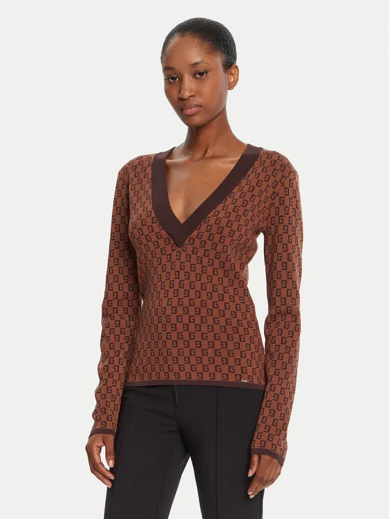 Pullover · Braun · Regular Fit