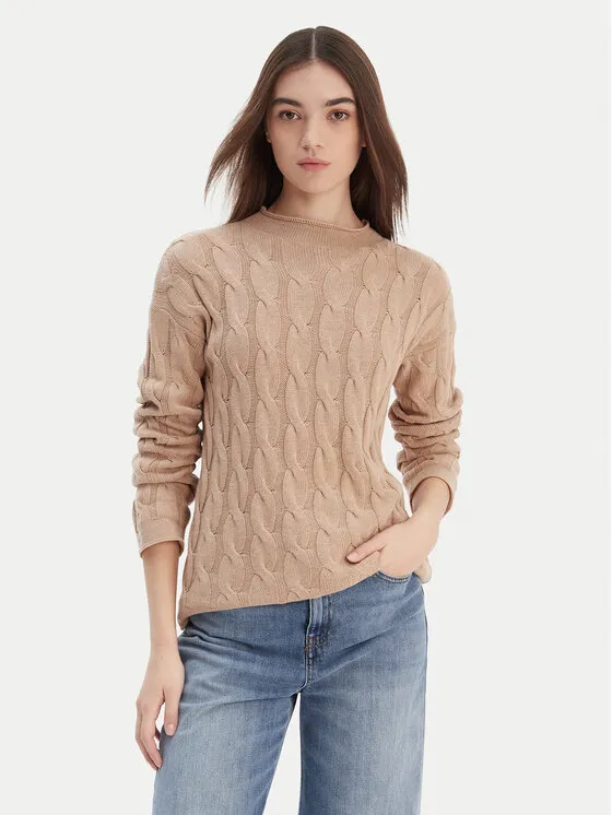 Pullover · Braun · Regular Fit