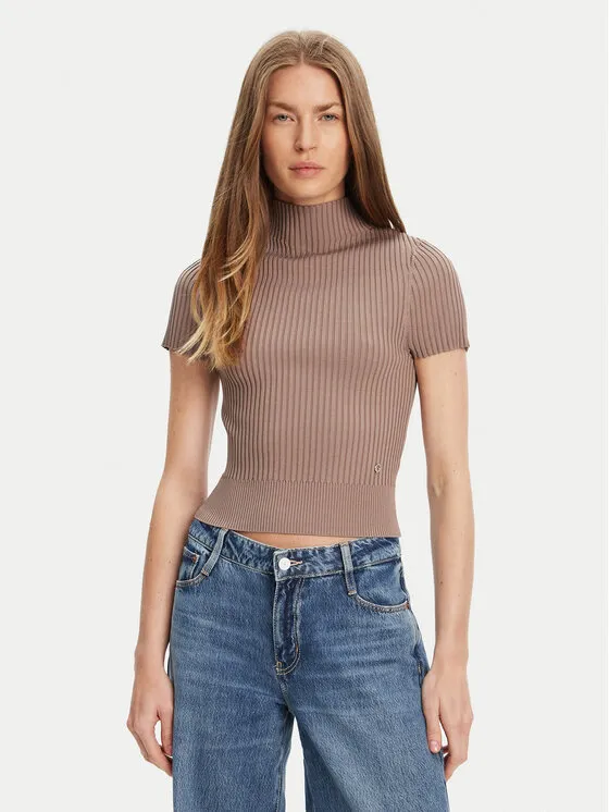 Pullover · Braun · Regular Fit