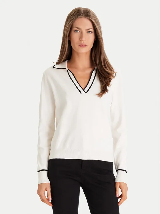 Pullover · Écru · Regular Fit