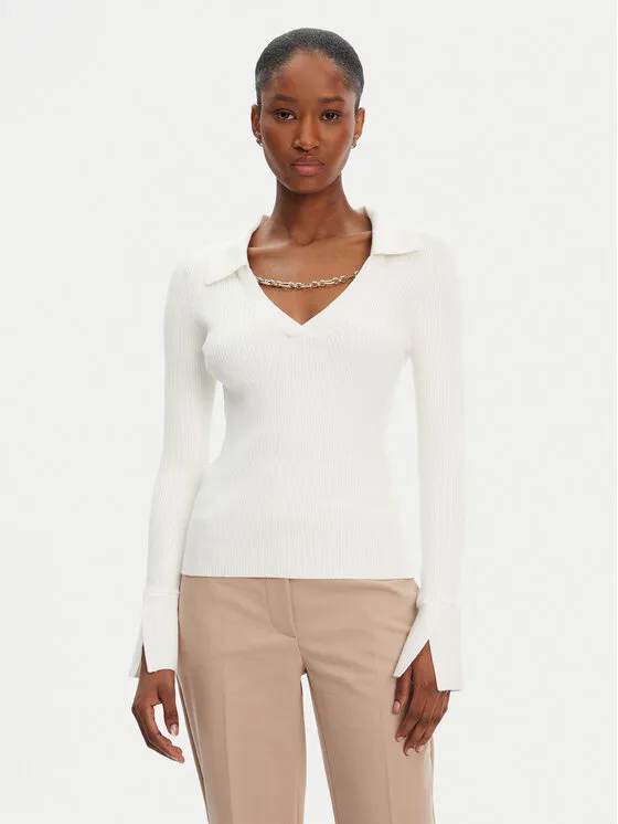 Pullover · Écru · Regular Fit