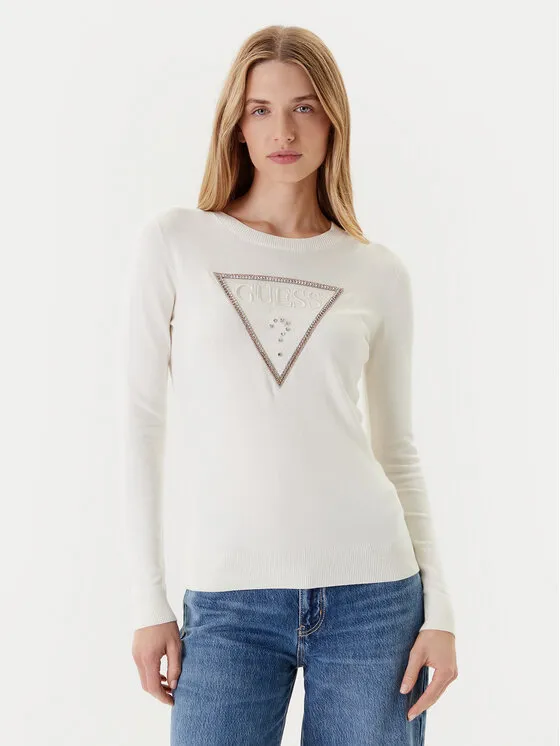 Pullover · Écru · Regular Fit