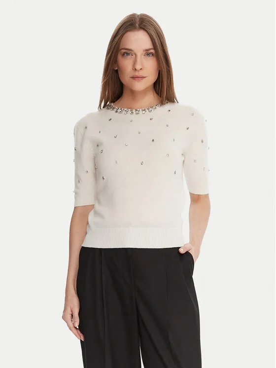 Pullover · Écru · Regular Fit