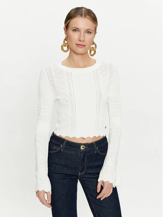 Pullover · Écru · Regular Fit