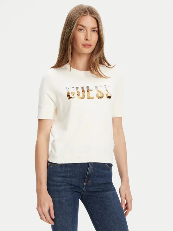 Pullover · Écru · Regular Fit