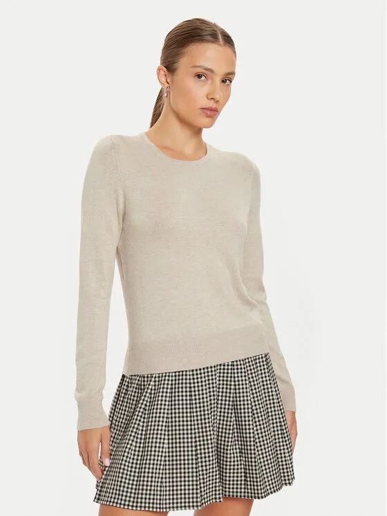 Pullover · Écru · Regular Fit