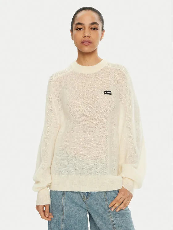 Pullover · Écru · Regular Fit