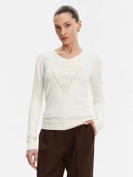 Pullover · Écru · Regular Fit