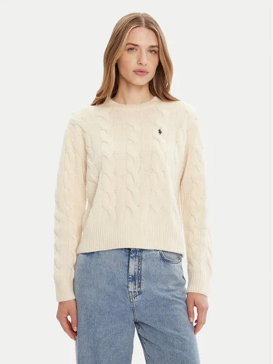 Pullover · Écru · Regular Fit