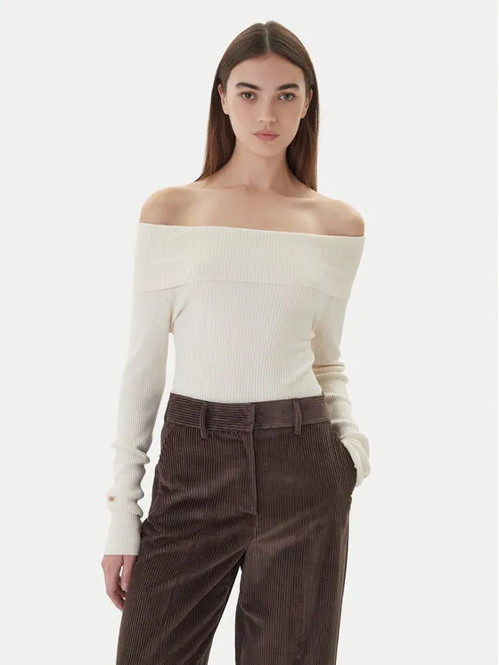 Pullover · Écru · Regular Fit