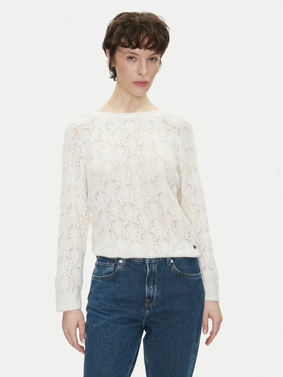 Pullover · Écru · Regular Fit