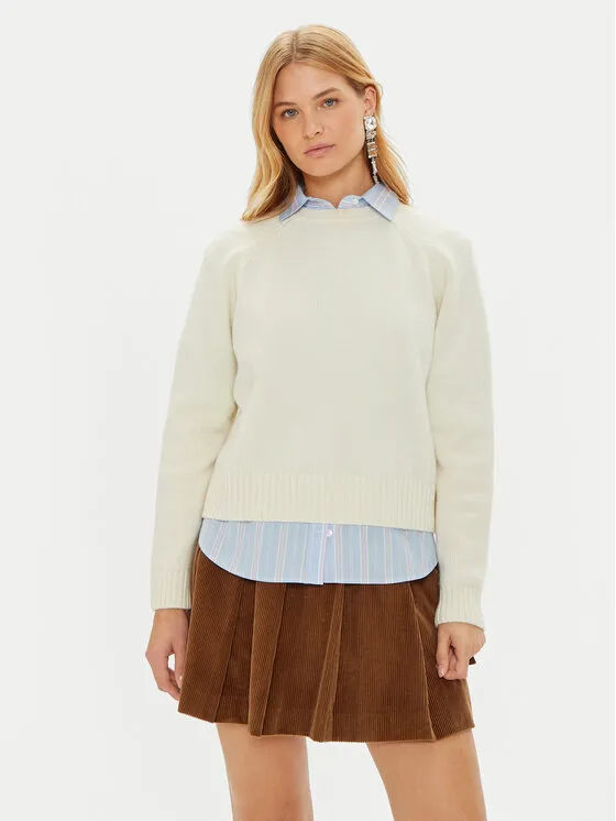 Pullover · Écru · Regular Fit