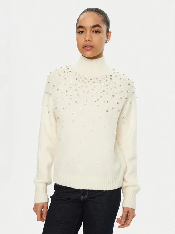 Pullover · Écru · Regular Fit