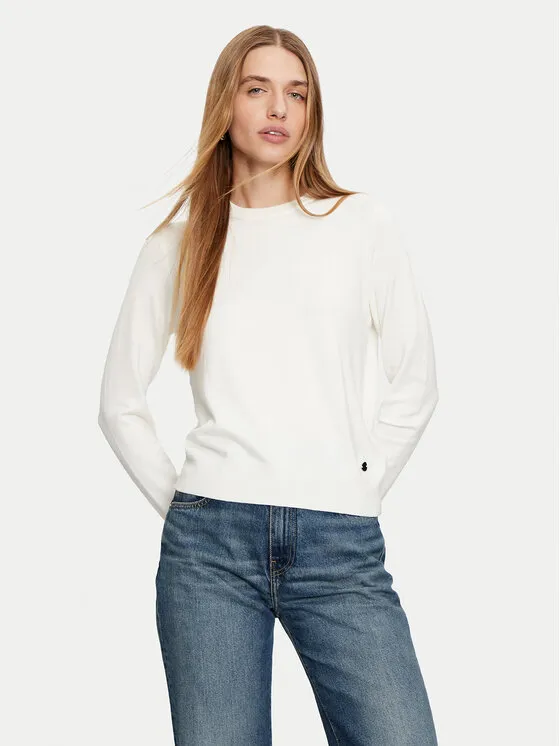 Pullover · Écru · Regular Fit