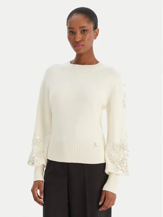 Pullover · Écru · Regular Fit