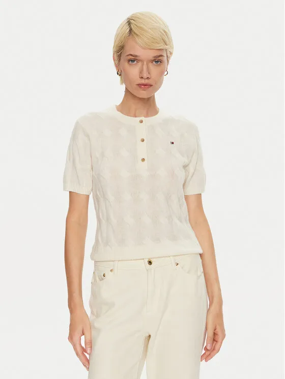 Pullover · Écru · Regular Fit