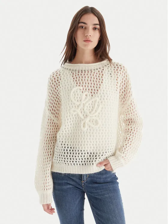 Pullover · Écru · Relaxed Fit