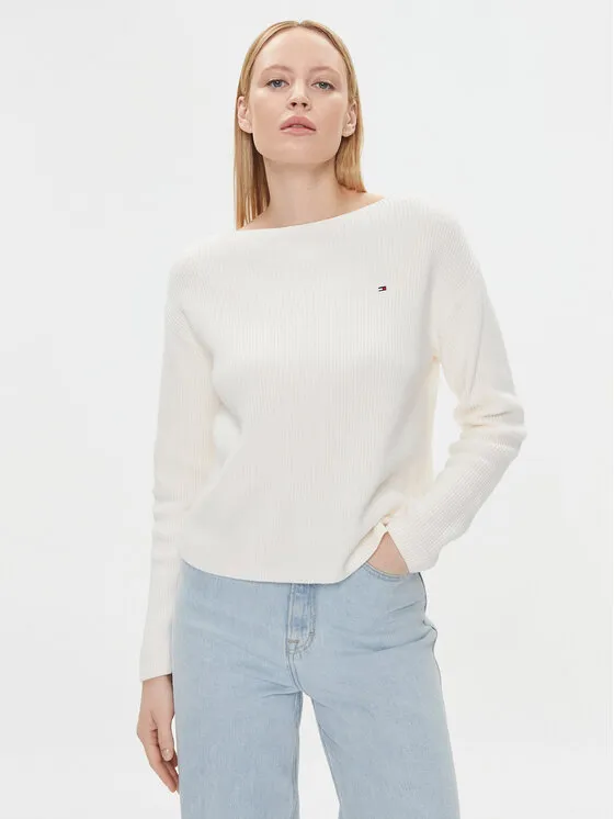 Pullover · Écru · Relaxed Fit