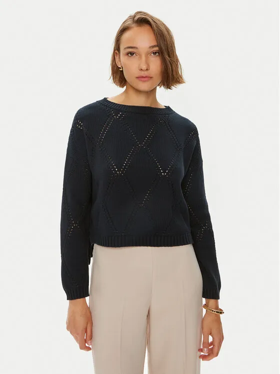 Pullover · Dunkelblau · Slim Fit