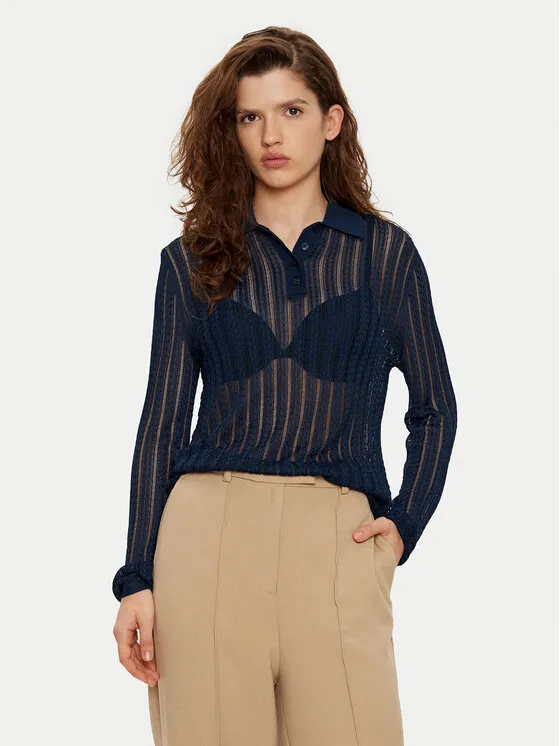 Pullover · Dunkelblau · Slim Fit