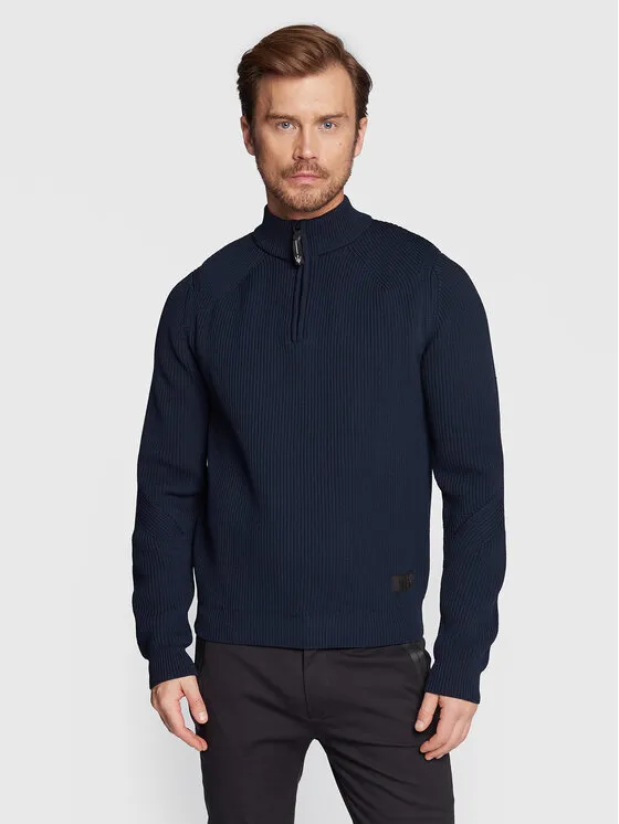 Pullover · Dunkelblau