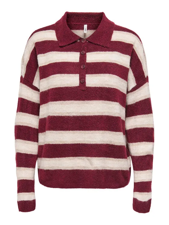 Pullover · Dunkelrot · Regular Fit