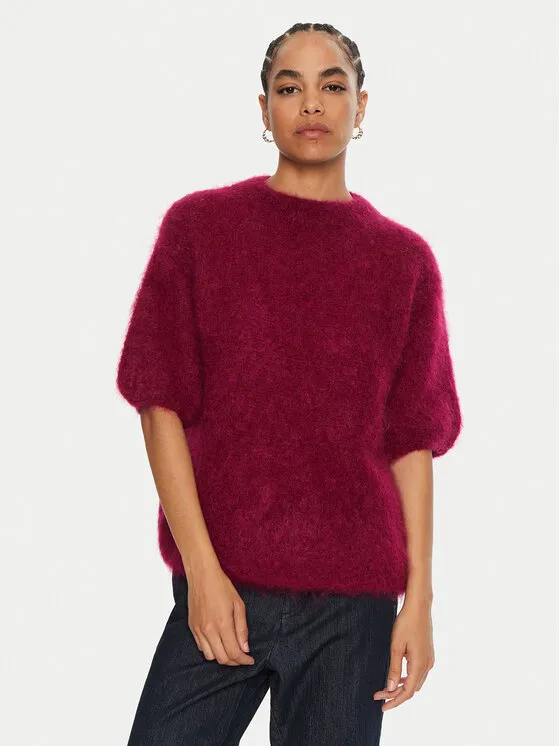 Pullover · Dunkelrot · Relaxed Fit