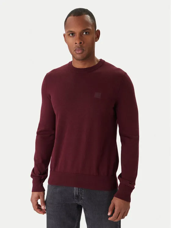 Pullover · Dunkelrot