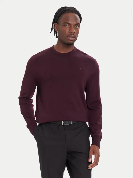 Pullover · Dunkelrot