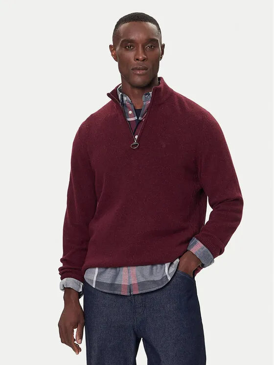 Pullover · Dunkelrot