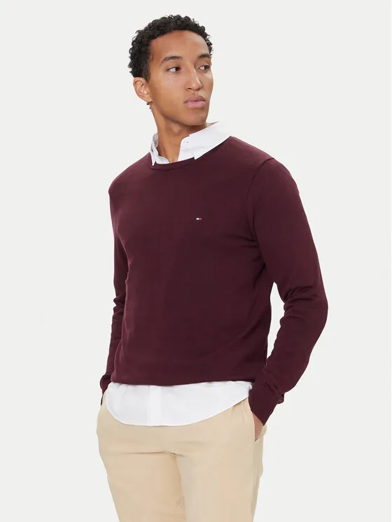 Pullover · Dunkelrot