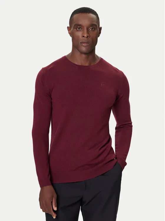 Pullover · Dunkelrot