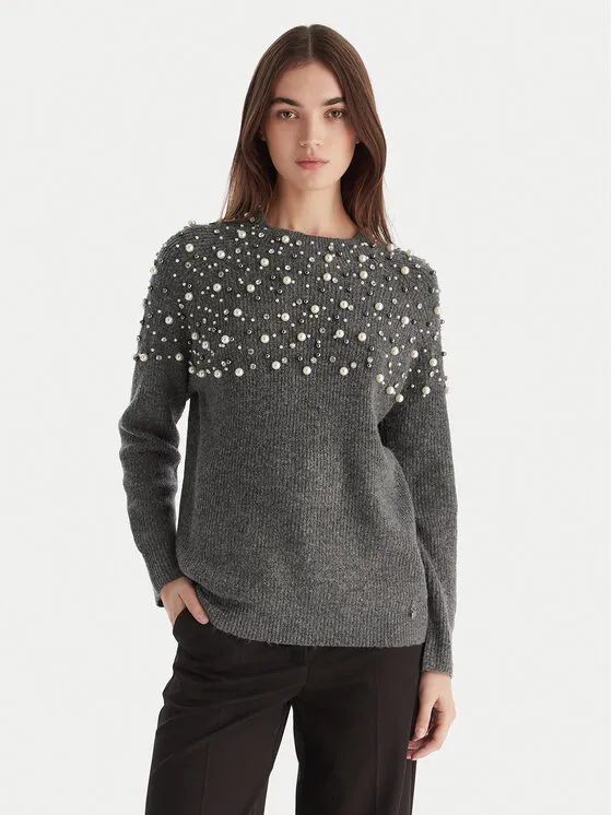 Pullover · Grau · Regular Fit