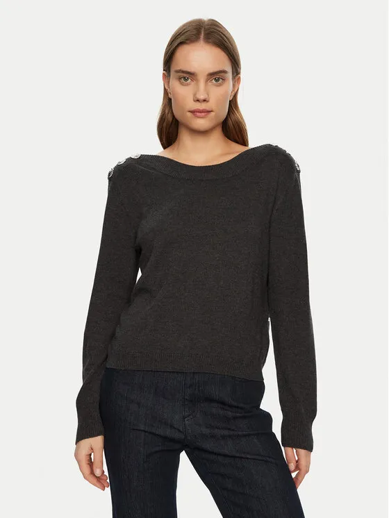 Pullover · Grau · Regular Fit