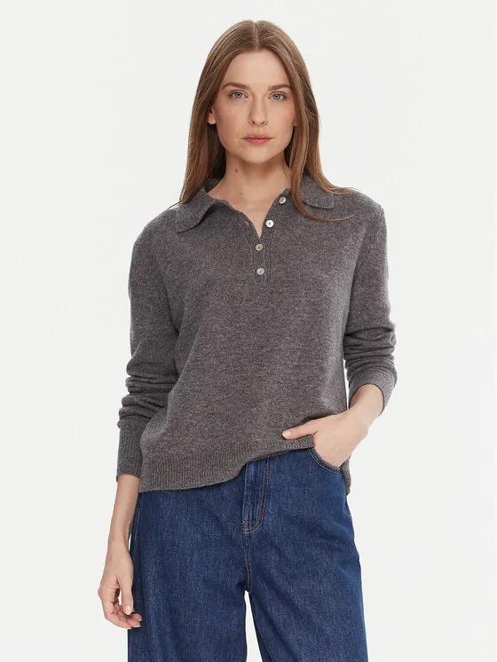 Pullover · Grau · Regular Fit