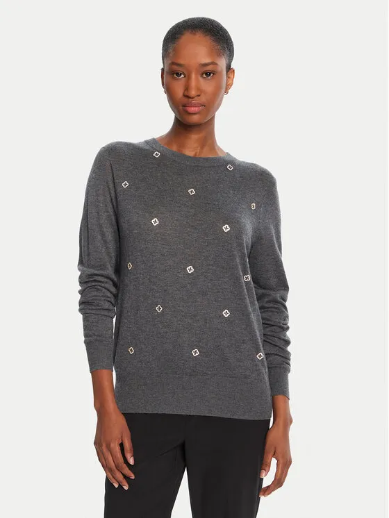 Pullover · Grau · Regular Fit