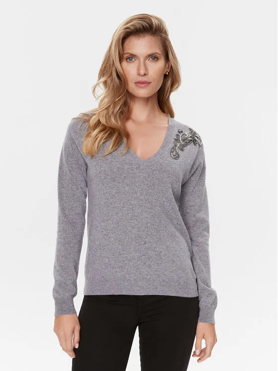 Pullover · Grau · Regular Fit