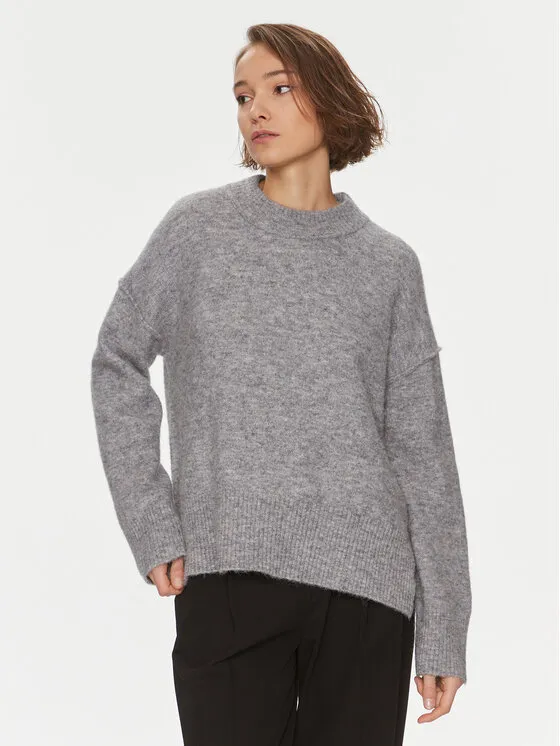 Pullover · Grau · Relaxed Fit