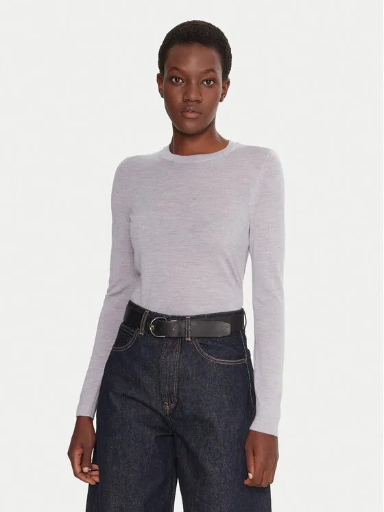 Pullover · Grau · Slim Fit