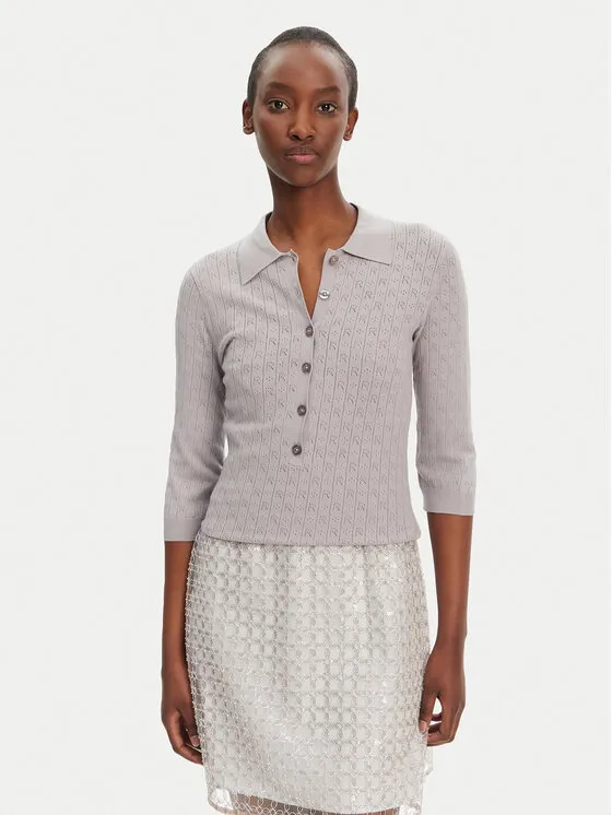 Pullover · Grau · Slim Fit