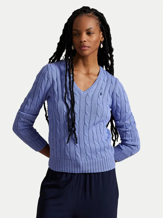 Pullover · Himmelblau · Slim Fit